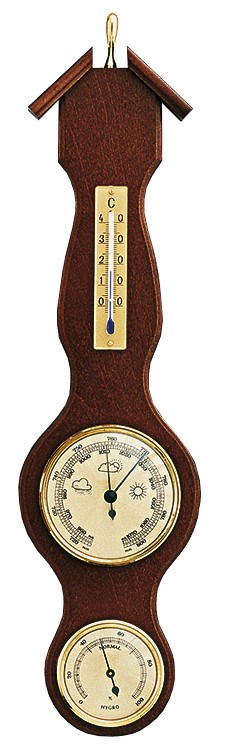 Weather station Made in Germany, nutwood