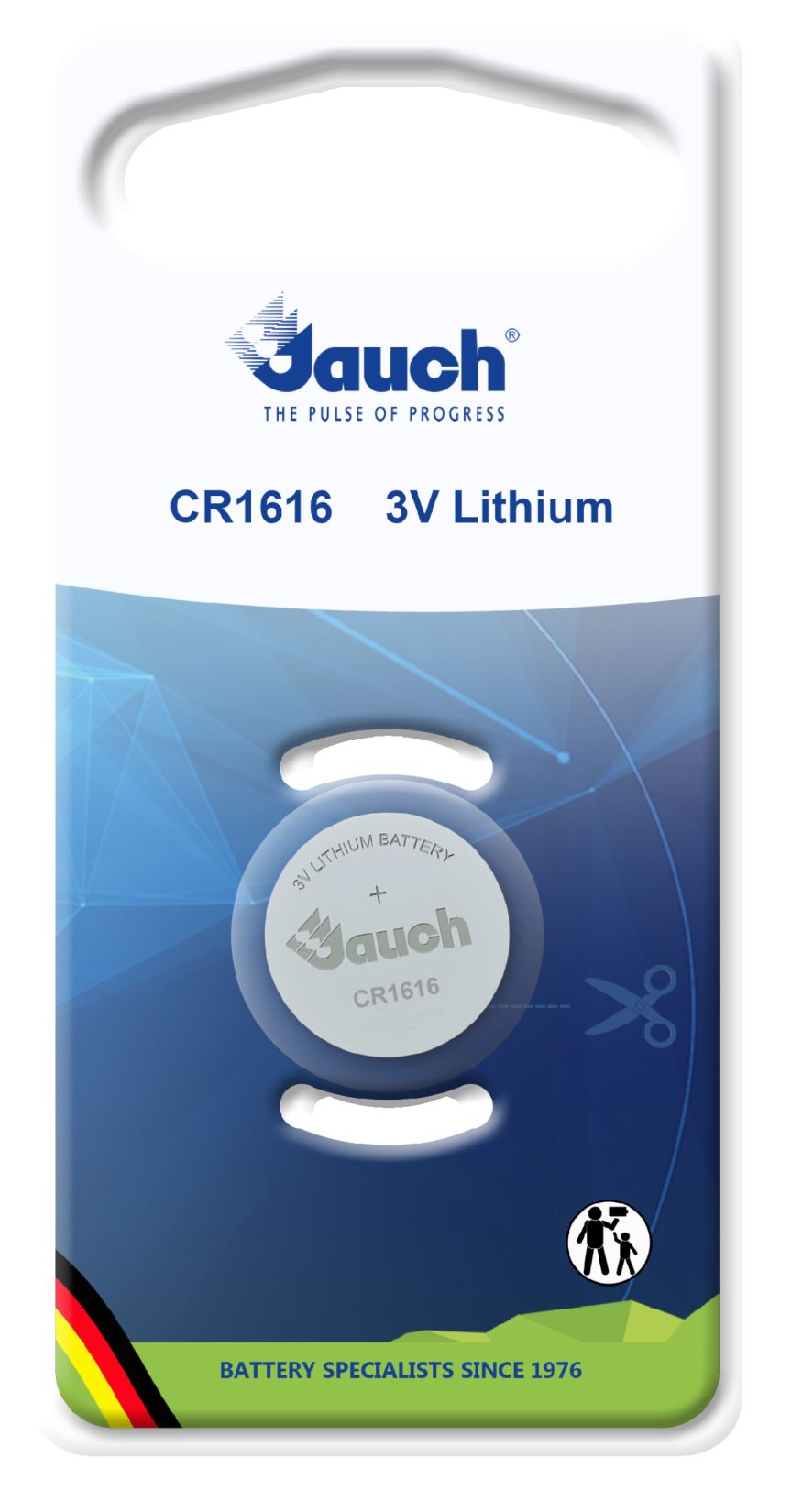 Jauch Secure 1616 lithium button cell