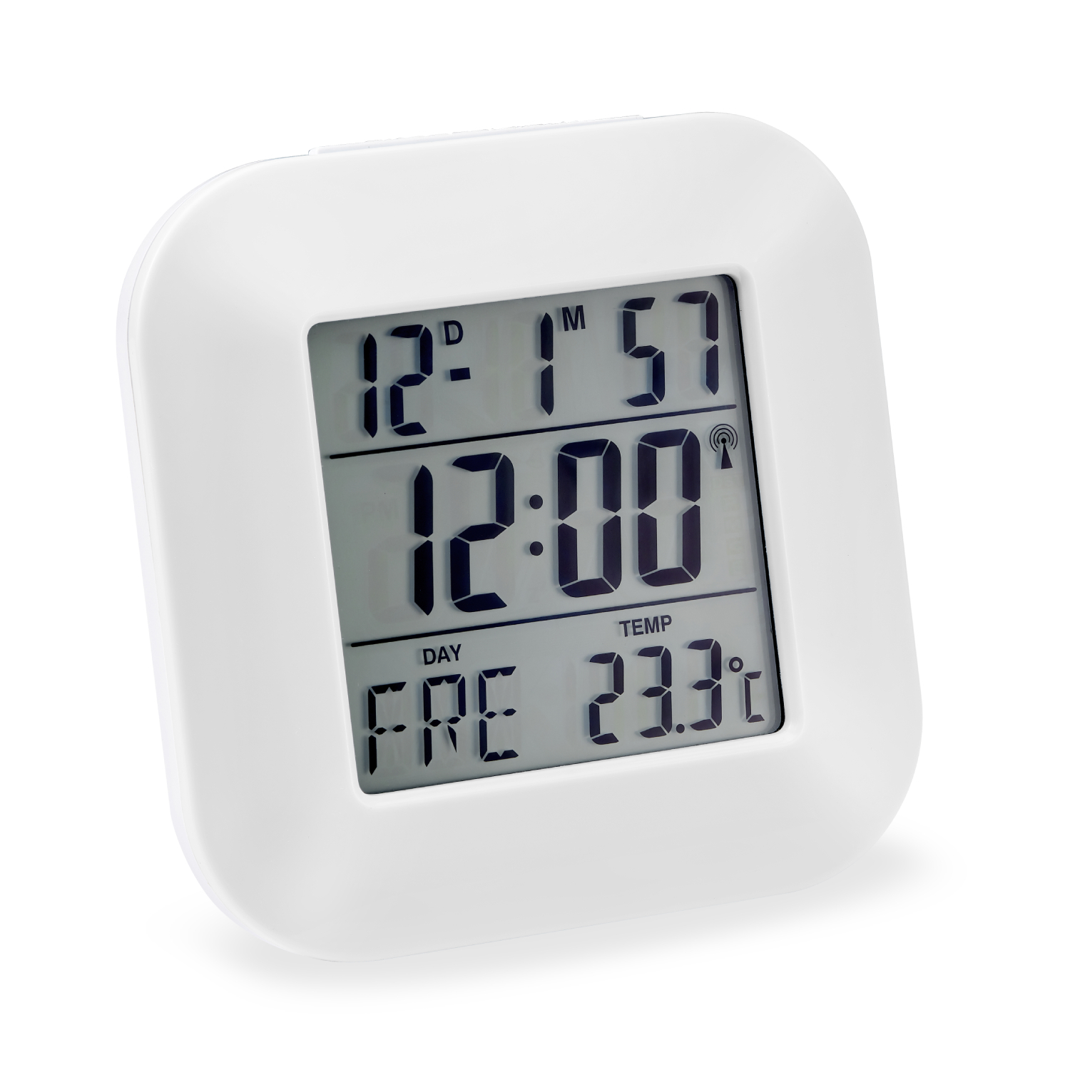 Atlanta 1894/0 radio controlled alarm clock white