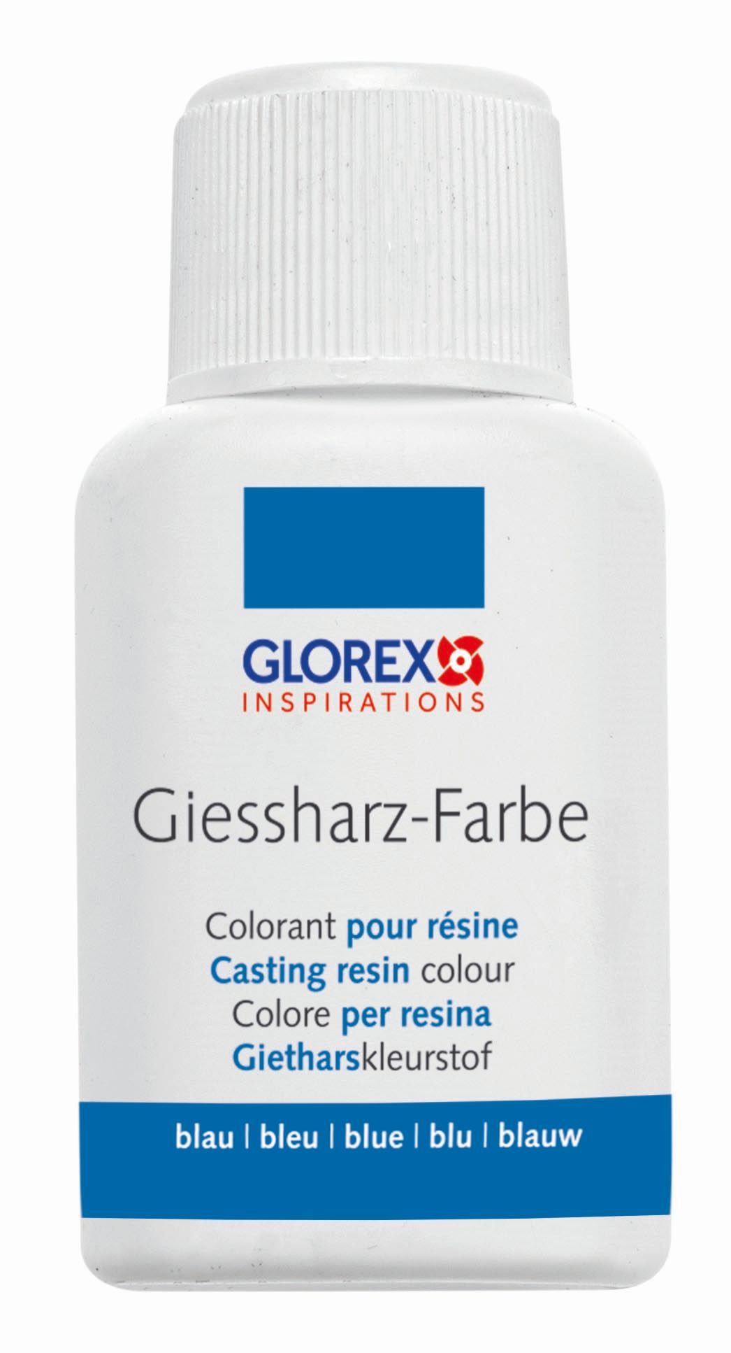 Gießharz Farbe blau, 20ml