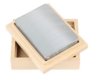 Zinnplatte 70x50x15mm