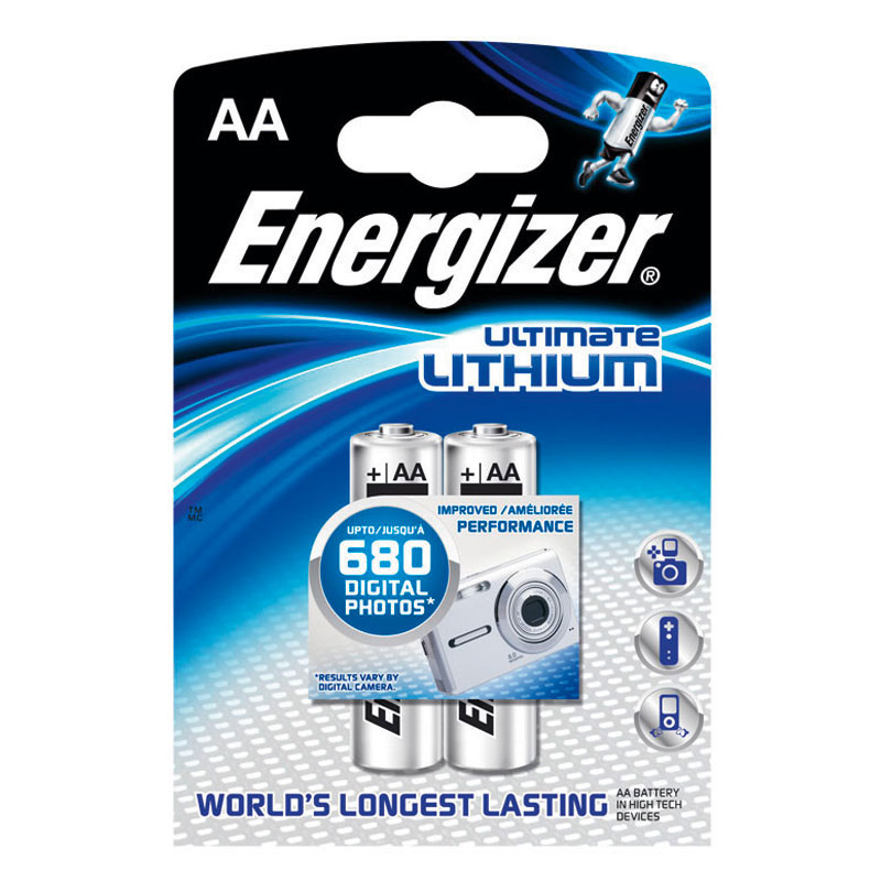 Energizer Ultimate Lithiumcel Mignon LR91/AA/FR6