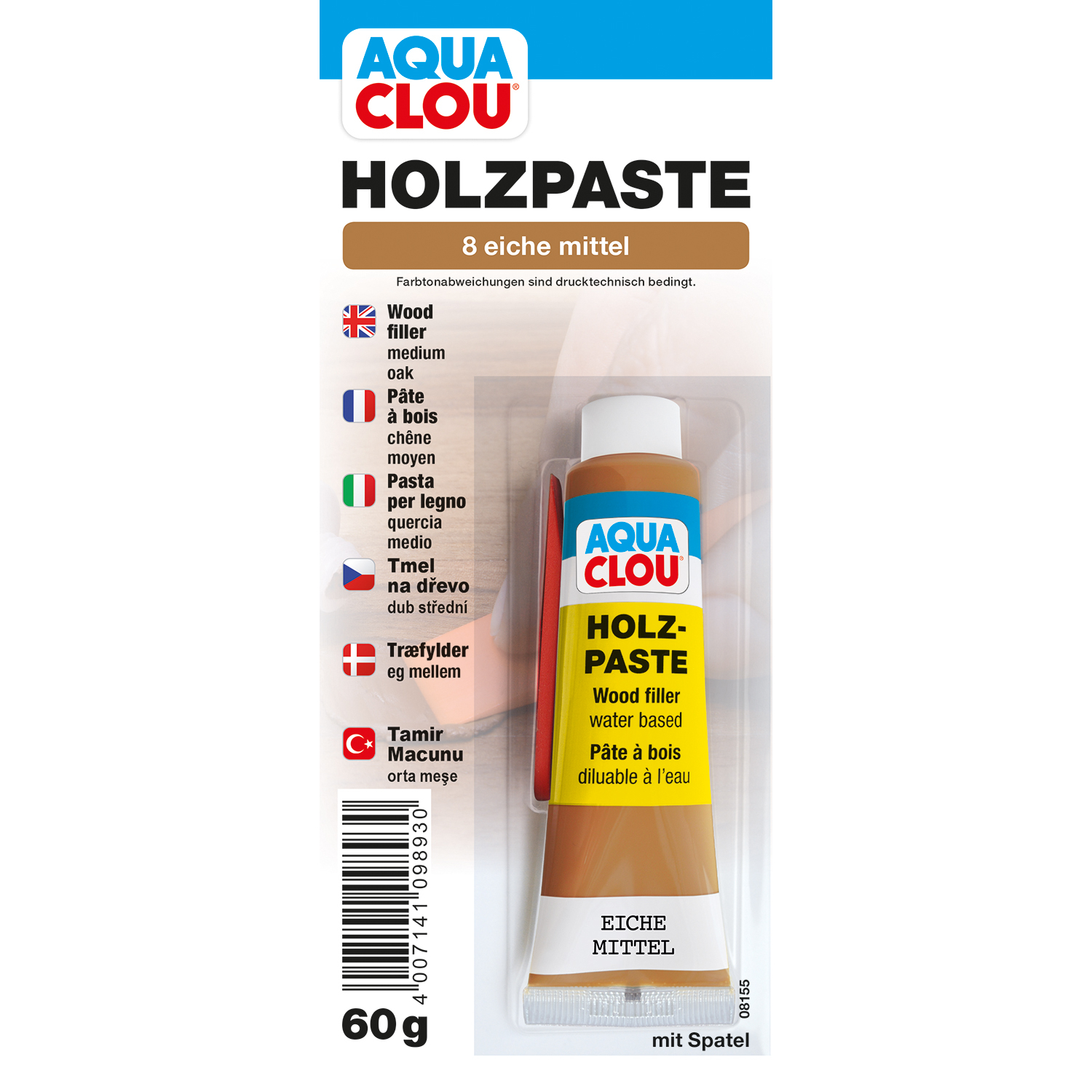 Holzpaste, Eiche mittel