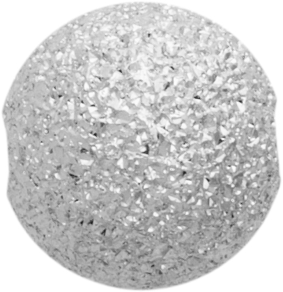 Kugel Silber 925/- diamantiert Ø 6,00mm
