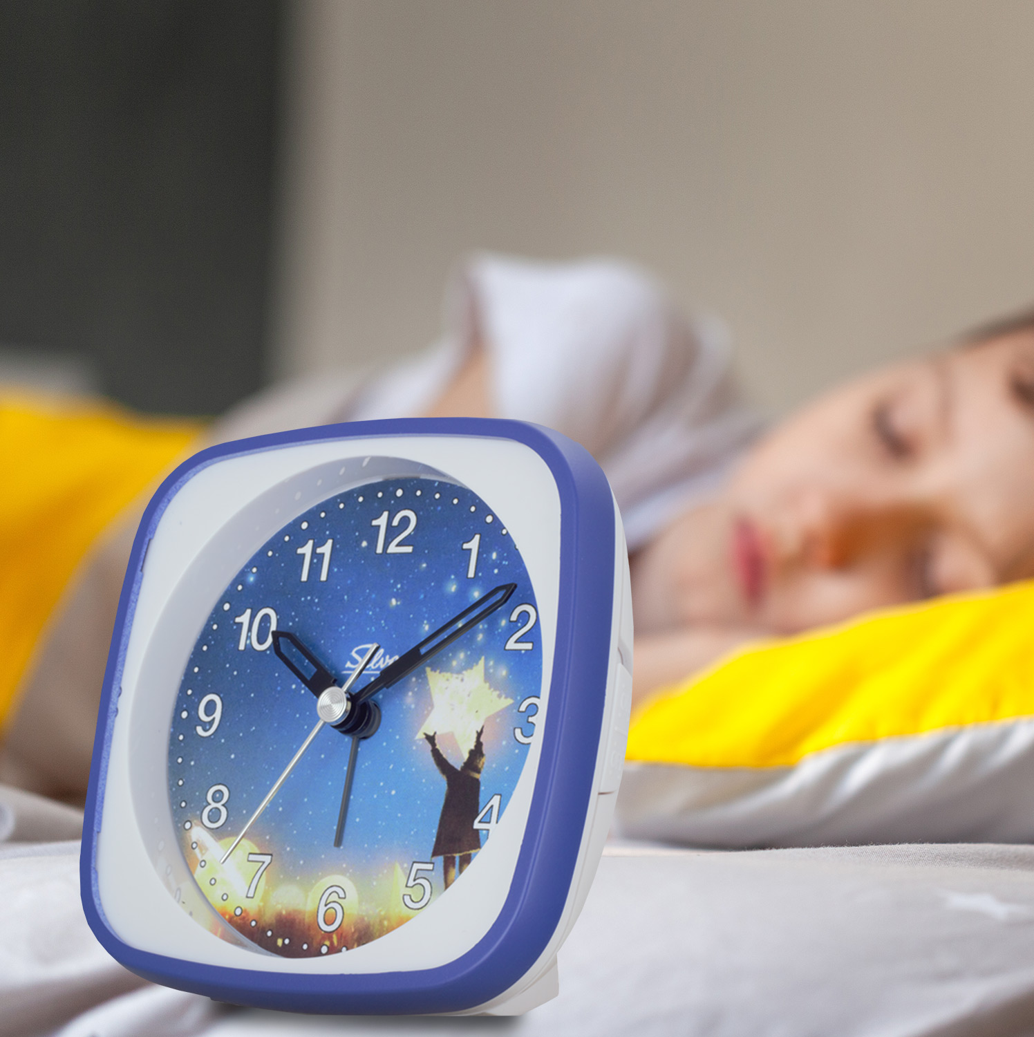 SELVA Exclusive children's alarm clock, silent