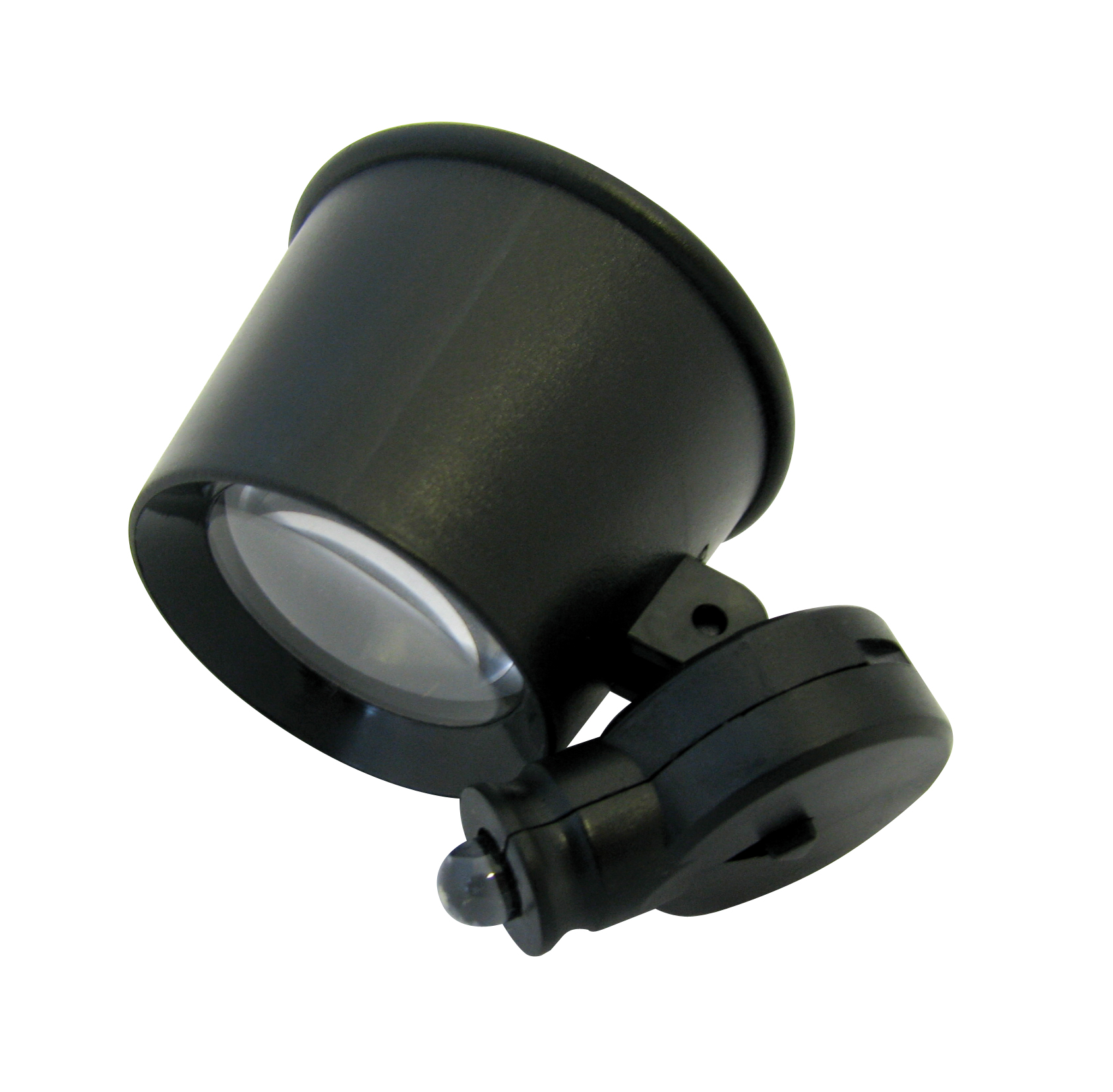 Watchmaker magnifier with LED lighting