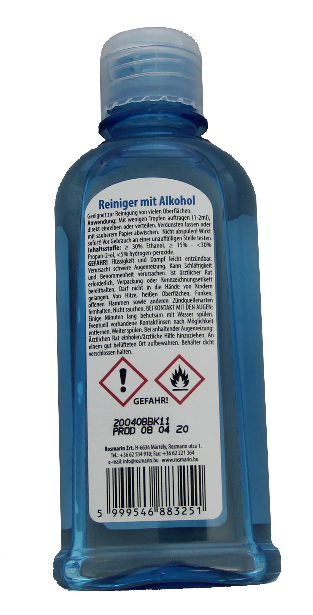 Hand- en oppervlaktereiniger, 250ml