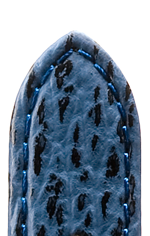 Pasek skórzany Haifisch wodoodporny 20mm ciemnoniebieski