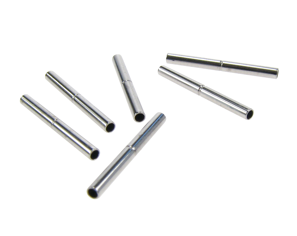 Huls voor bandpen roestvrij staal lengte 12,00 mm Ø 1,30 mm, inhoud 10 st.