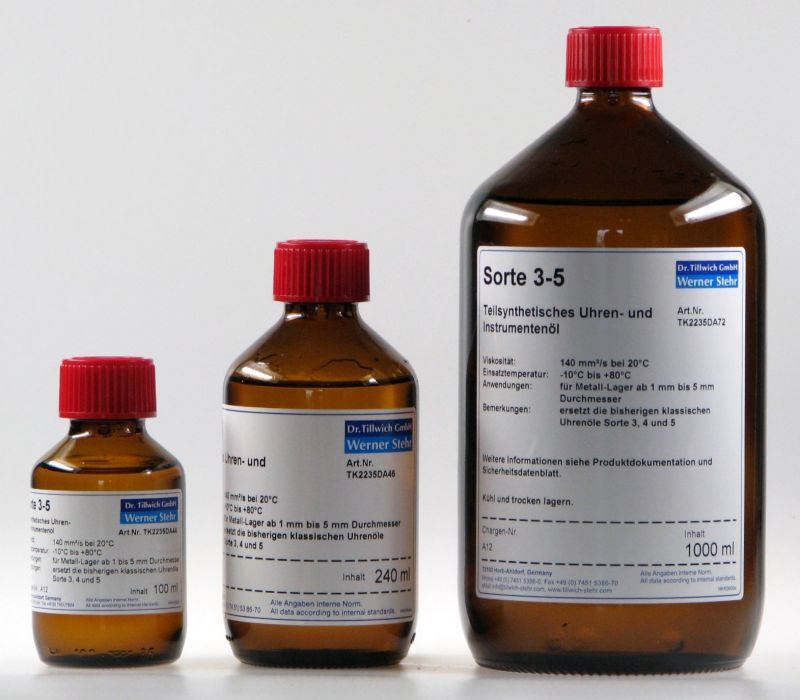 Dr. Tillwich Etsyntha klokolie 3-5, 20 ml. | Dr. Tillwich OLIEËN EN SMEERMIDDELEN