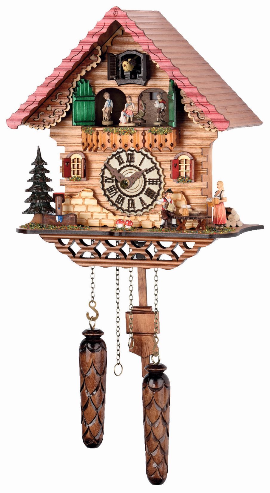 Cuckoo clocks at Flume technology Model Allensbach cuckoo clock with