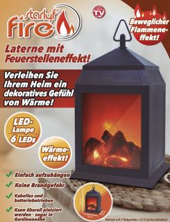 Elektrisches Kaminlicht - Batteriebetrieb